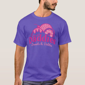 Daddis Donuts T-Shirt i underbar Lila/Rosa