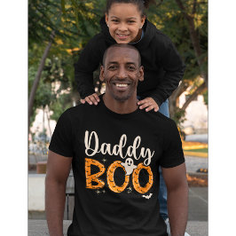 Daddy Boo Halloween Naranja Lindo T Shirt