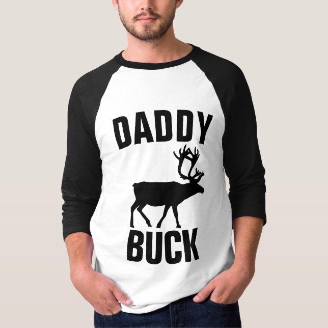 DADDY BUCK, Funny PAPPA T-Shirts (Framsida)