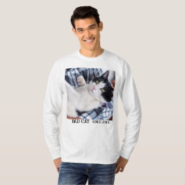 Daddy cat since Photo cute cat T Shirt