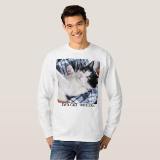 Daddy cat since Photo cute cat T Shirt