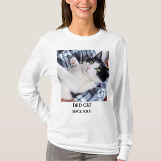 Daddy cat since Photo cute cat T Shirt