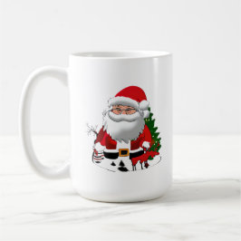 Daddy Claus with a Reindeer Kaffemugg