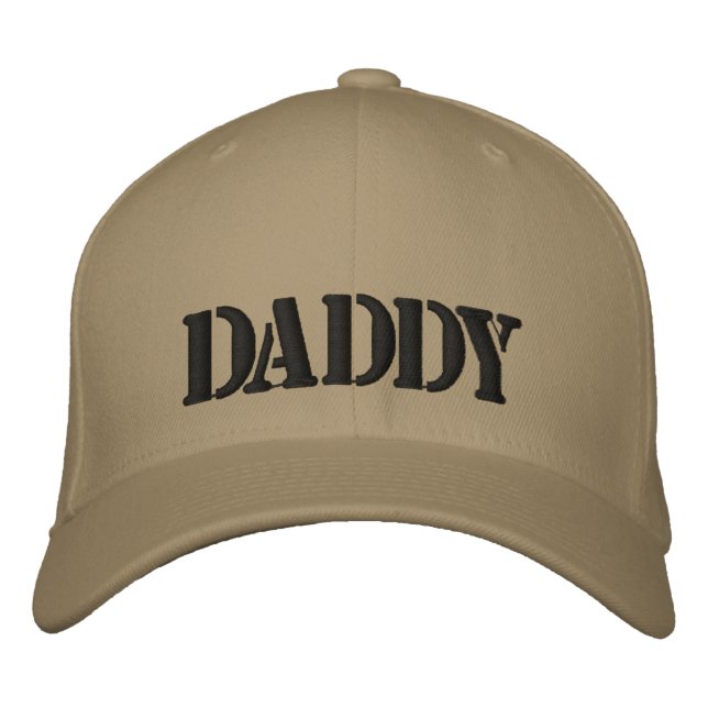 DADDY Embroired peed cap Broderad Keps (Framsida)