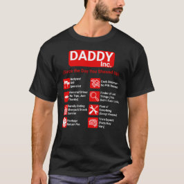 DADDY Inc. Rolig fadersdag T Shirt
