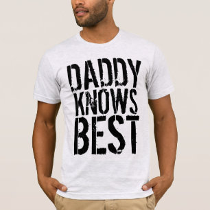 DADDY KÄNNER BÄSTA Vintage Manar KONT-Shirts T Shirt