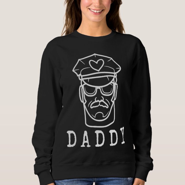 Daddy   LGBTQ Gay Pride Leather Daddy T Shirt (Framsida)