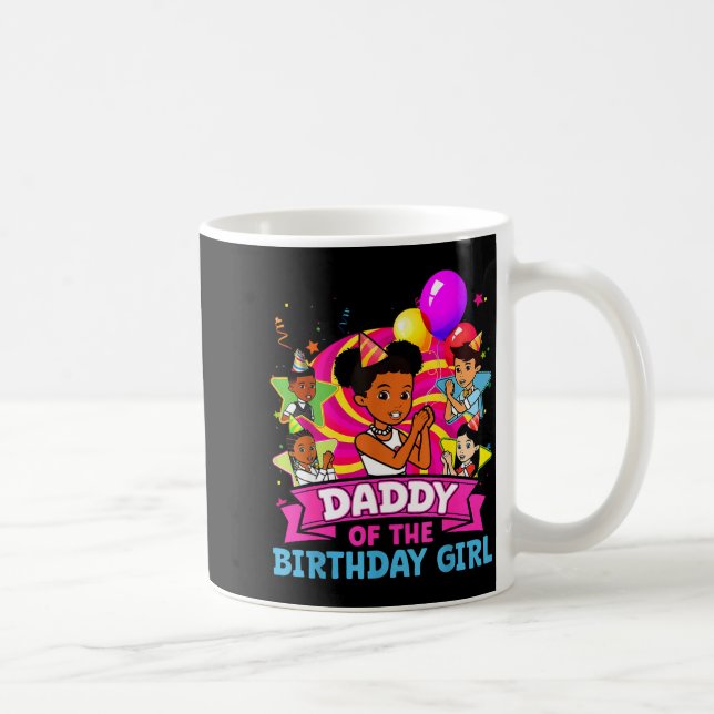 Daddy Of Birthday Girl Gracie Nk Doll Family Decor Kaffemugg (Höger)