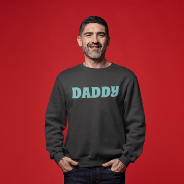 DADDY pappa MANAR KONT-SHIRTS Lång Ärmad Tröja (Skapare uppladdad)