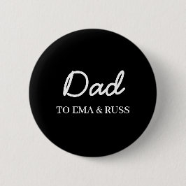 Daddy | Personalized Father’s Day Modern Design Knapp