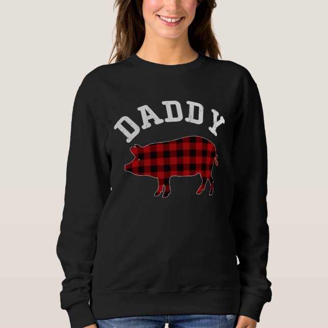 Daddy Pig  Matching Family Pig T Shirt (Framsida)