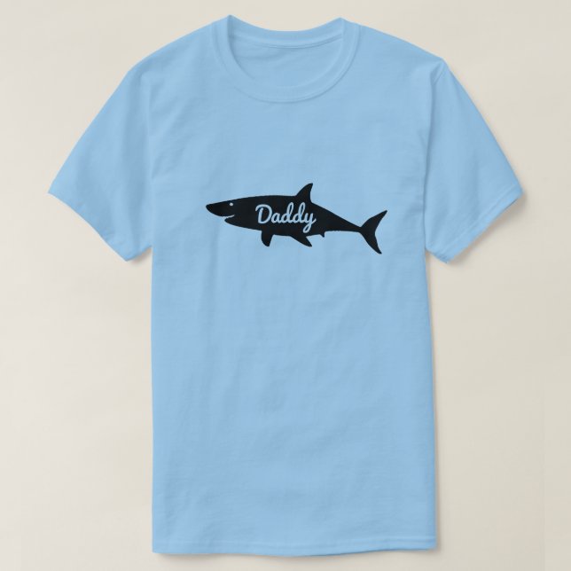 DADDY SHARK MANAR apparHIRT T Shirt (Design framsida)