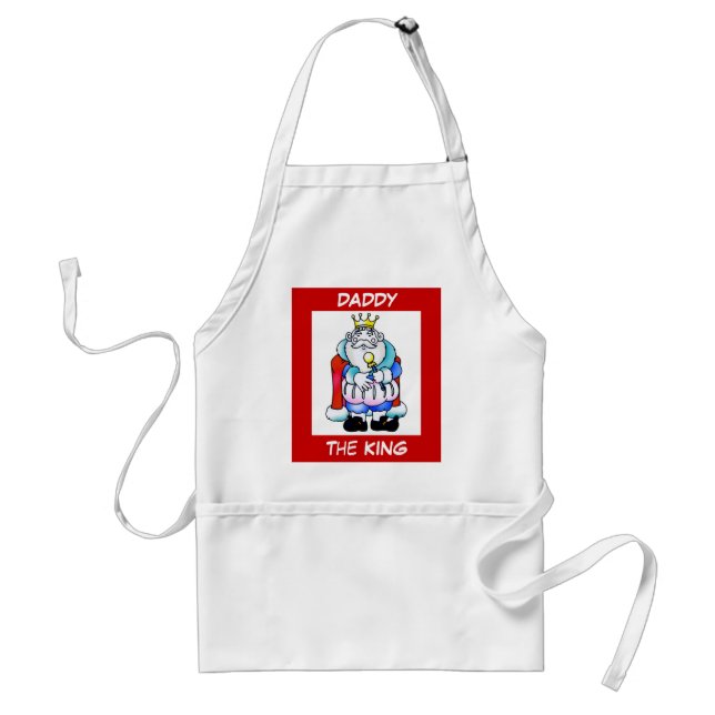 DADDY the KUNG Apron Förkläde (Framsidan)