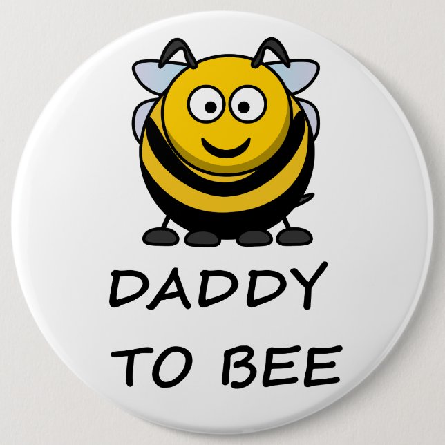 Daddy To Bee gender reveal party Knapp (Framsida)