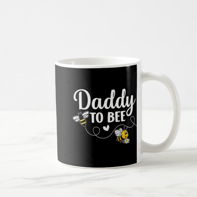 Daddy To Bee Gender Reveal Pregnancy Announcement  Kaffemugg (Höger)