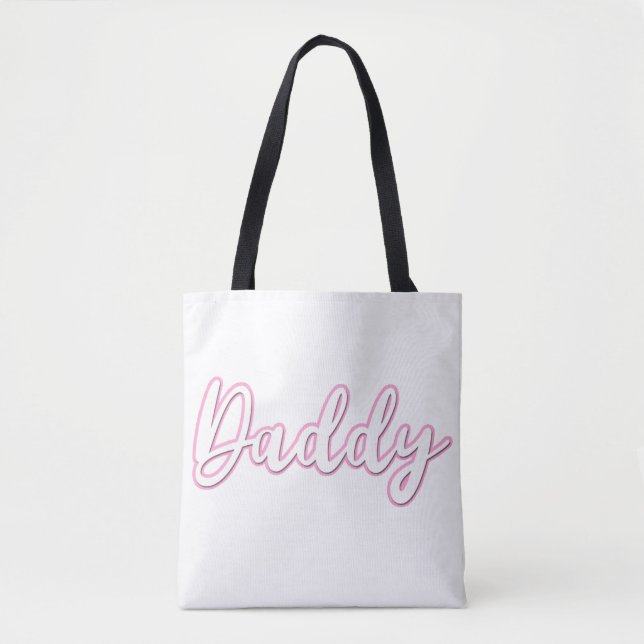 DADDY TOTE BAG TYGKASSE (Framsida)
