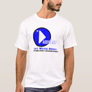 DaddyCast vit/ljus T-tröja T Shirt