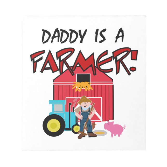 DaddyisajordbrukareTEE Anteckningsblock (Framsida)