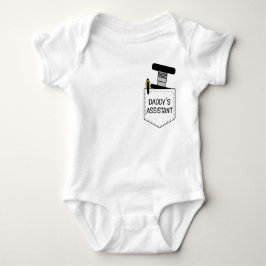 Daddy's Assistant, chiropractic baby, chiro tee,  T Shirt