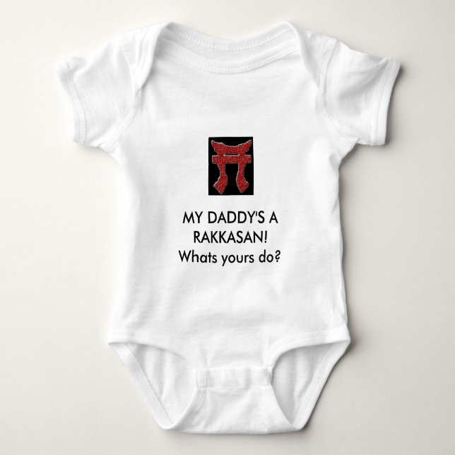 daddys ett rakkasan tee shirt (Framsida)