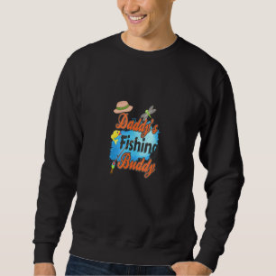 Daddys Fishing Buddy Lång Ärmad Tröja
