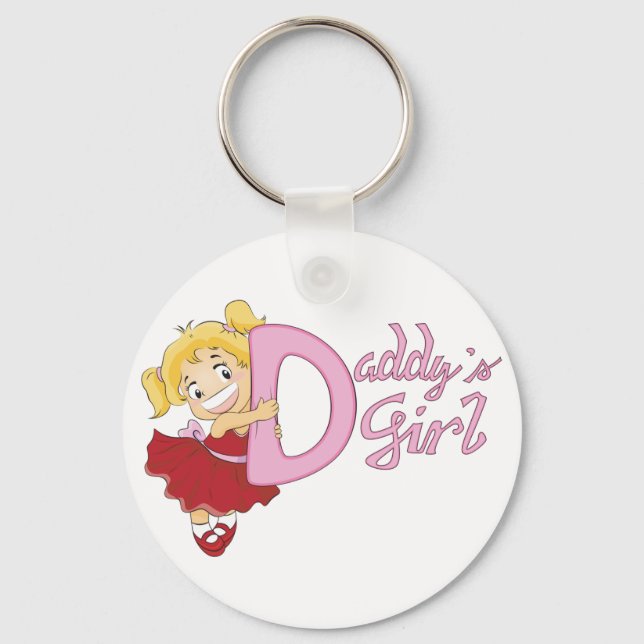 Daddys Girl Keychain Nyckelring (Framsida)