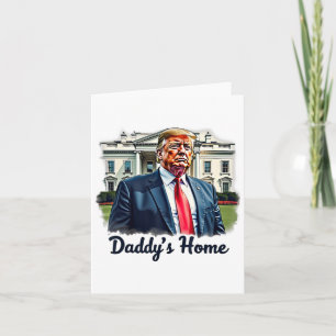 Daddys hemtrumpens historiska återgång till Vita H Kort