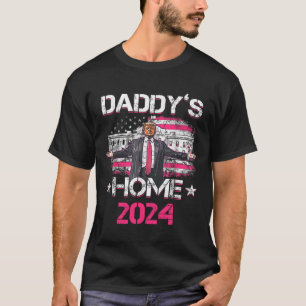 Daddys hemtrumpens historiska återgång till Vita H T Shirt