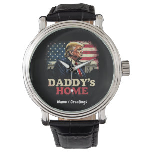 Daddy's Home 2025: Ett patriotiskt och roligt pers Armbandsur