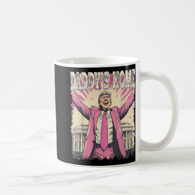 Daddys Home Trump Funny Daddys Home Kaffemugg (Höger)