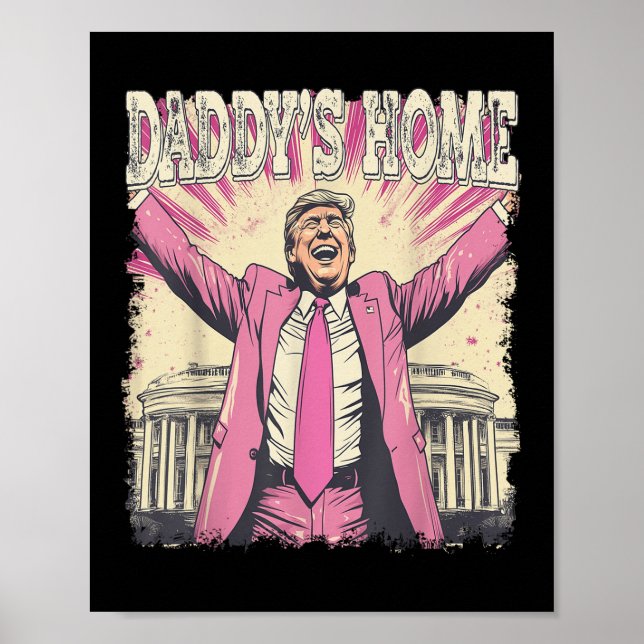 Daddys Home Trump Funny Daddys Home Poster (Framsidan)