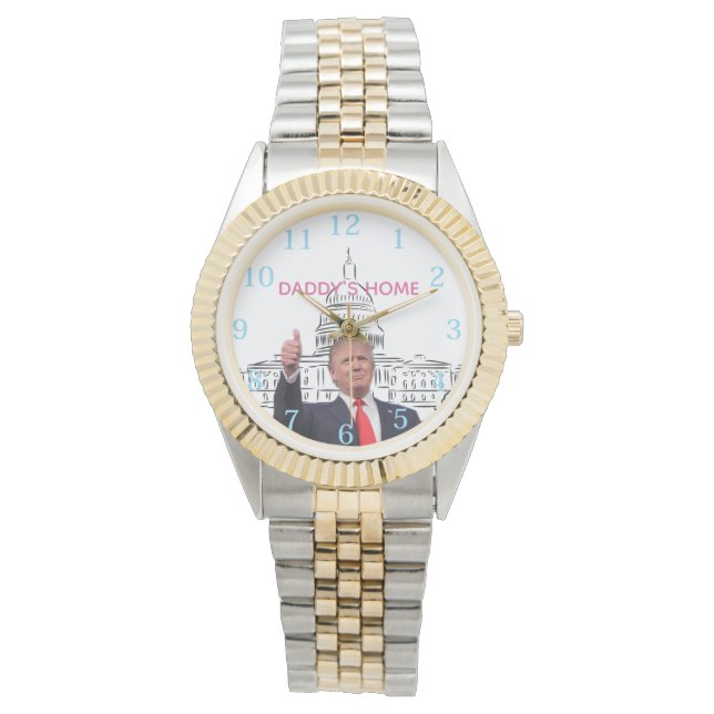  Daddy's Home Trump Gift Armbandsur (Framsida)