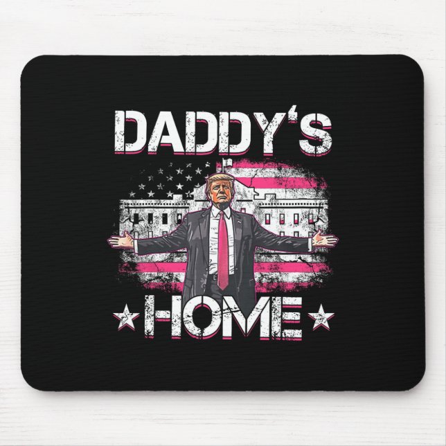 Daddys Home Trump Rosa 2024 Funny Trump Ta Ameri Musmatta (Framsidan)