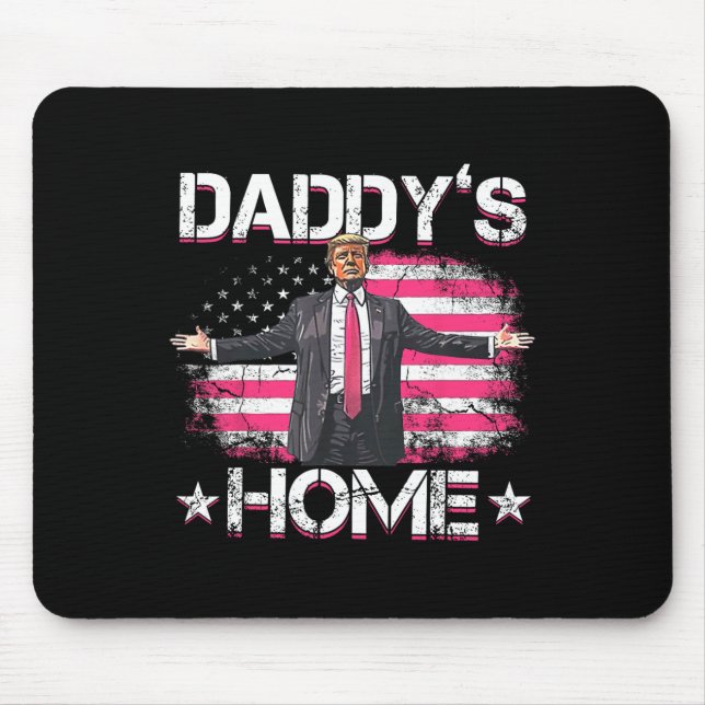 Daddys Home Trump Rosa 2024 Funny Trump Ta Ameri Musmatta (Framsidan)