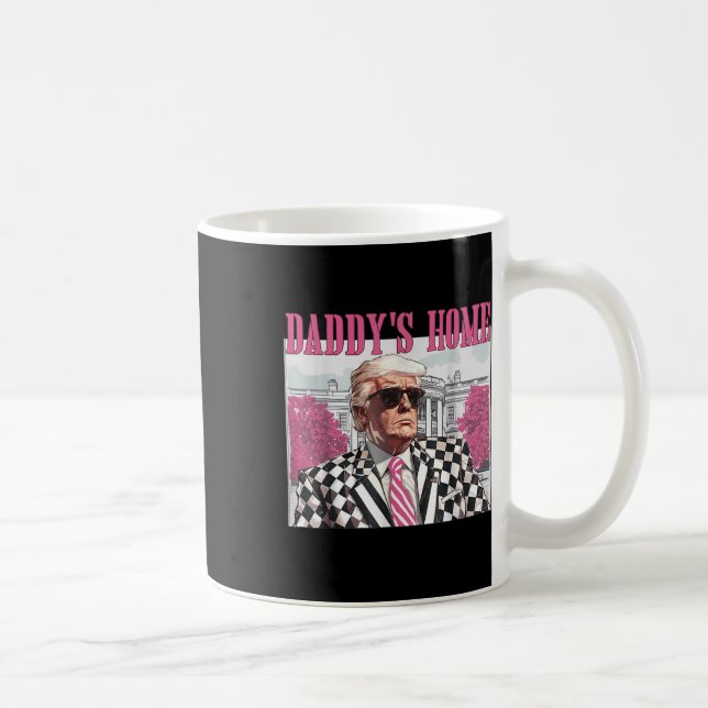 Daddys Home Trump Rosa 2024 Kaffemugg (Höger)