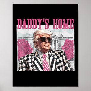 Daddys Home Trump Rosa 2024 Poster