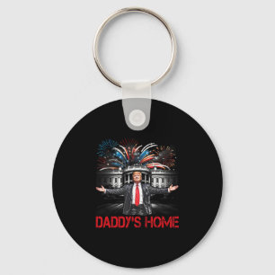 Daddy's Home Vita huset 2025 President Trump Nyckelring