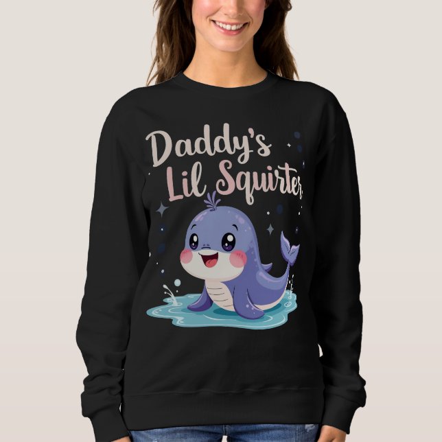 Daddy's Lil' Squirter T Shirt (Framsida)
