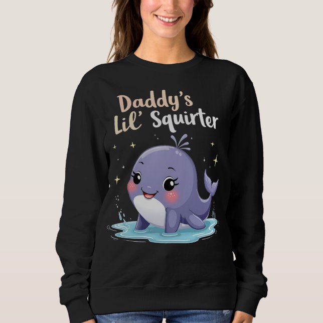 Daddy's Lil' Squirter T Shirt (Framsida)