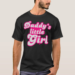 Daddys lilla flickfamilj t shirt
