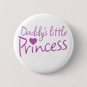 Daddys lilla prinsessa knapp