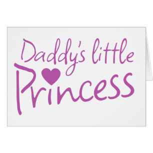 Daddys lilla prinsessa OBS kort