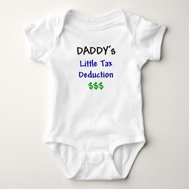 Daddys lite skattavdrag tröja (Framsida)