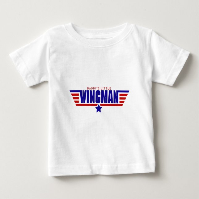 Daddys lite Wingman T-shirt (Framsida)
