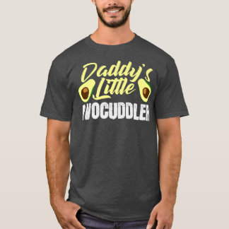 Daddys Little Avocuddler Baby Pappa pappa Avocado T Shirt