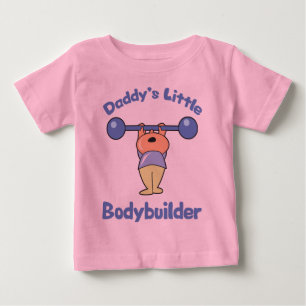 Daddys Little Bodybuilding der Kids Sport Bodybuil T Shirt