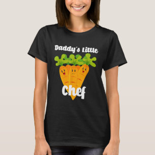 Daddys Little Chef Kid Chef T Shirt