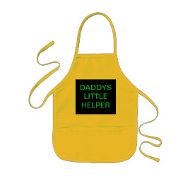 Daddys Little Helper Kids Aprons Barnförkläde