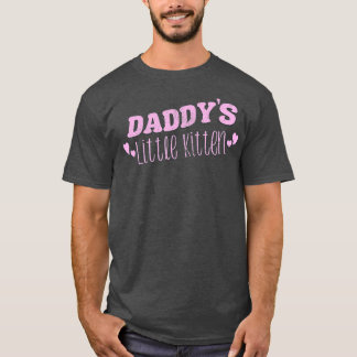 Daddys Little Kitten Cat Play Neko T Shirt