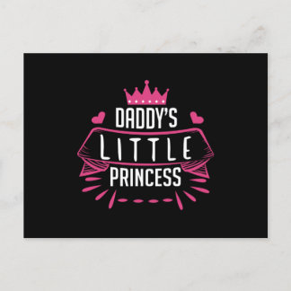 Daddys Little Princess Vykort